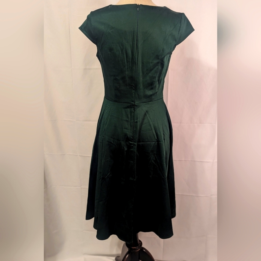 Green dress